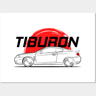 The Tiburon Coupe Racing Posters and Art